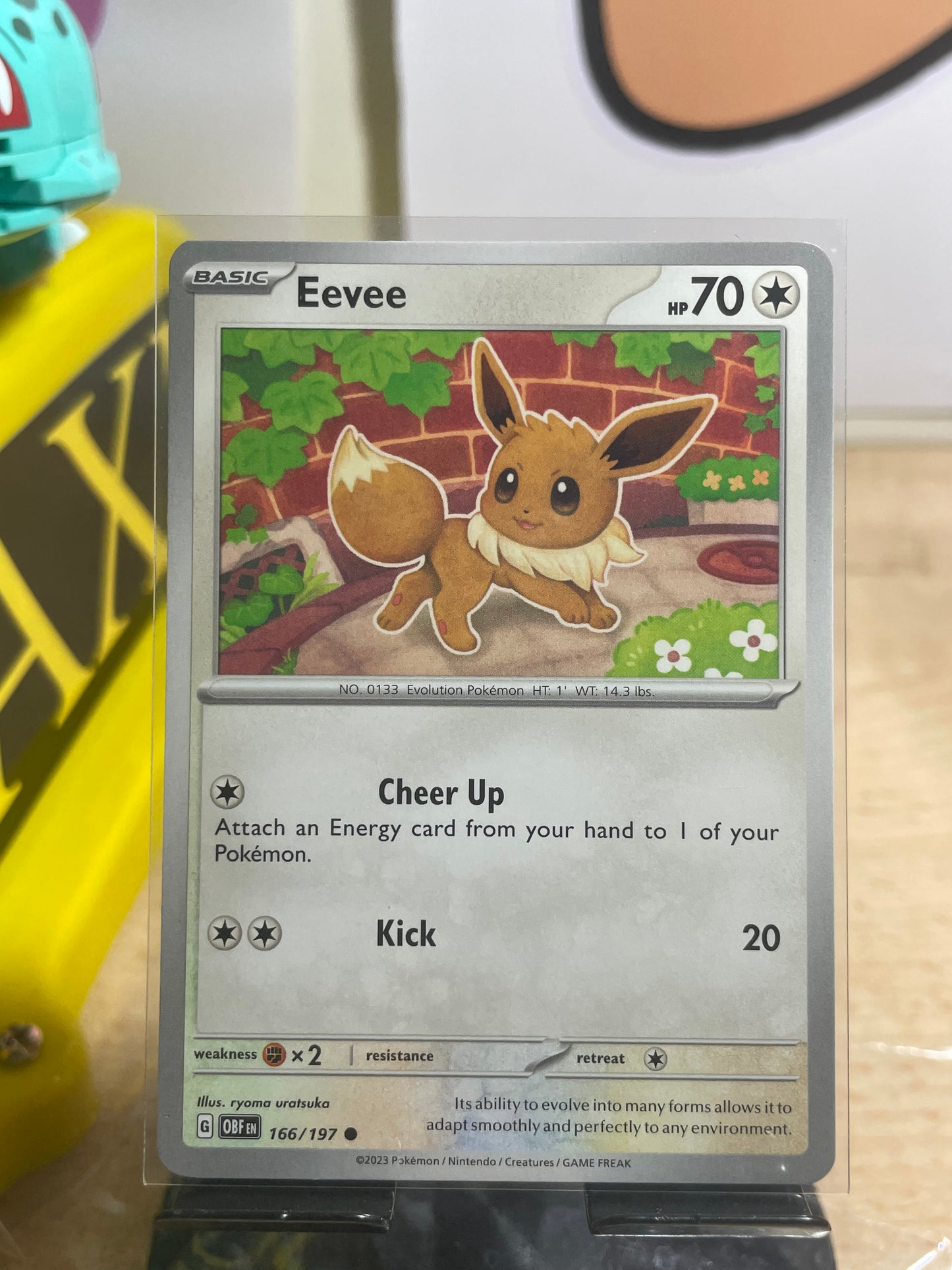 2023 Eevee #166 Obsidian Flames