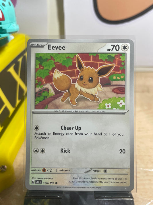 2023 Eevee #166 Obsidian Flames