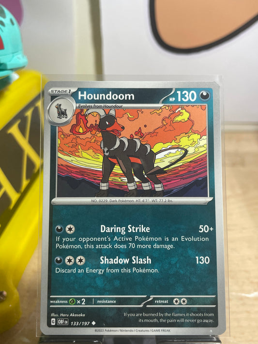 2023 Houndoom #133 Obsidian Flames