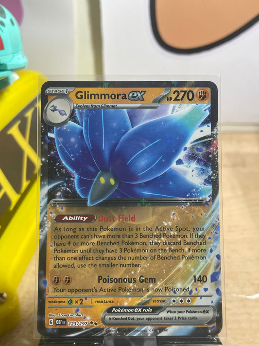 2023 Glimmora ex #123 Obsidian Flames