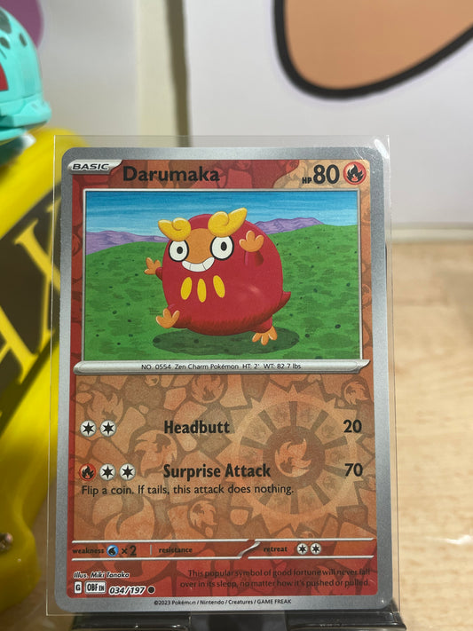 2023 Darumaka [Reverse] #34 Obsidian Flames