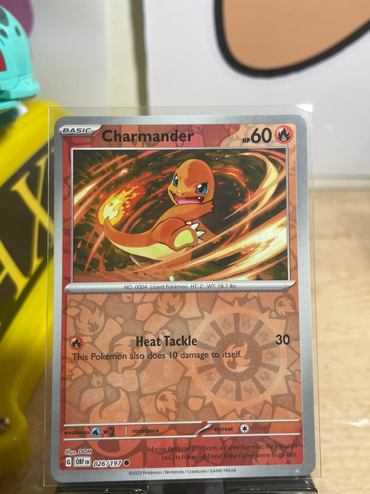 2023 Charmander [Reverse] #26 Obsidian Flames