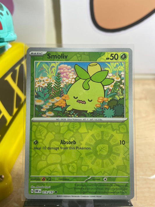 2023 Smoliv [Reverse] #19 Obsidian Flames