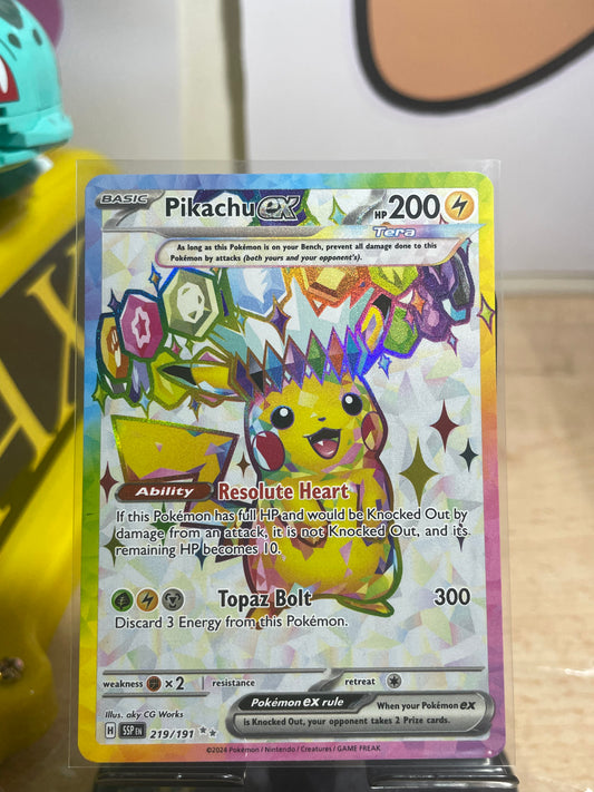 2024 Pikachu #219 Surging Sparks