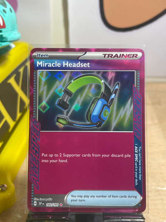 2024 Miracle Headset #183 Surging Sparks
