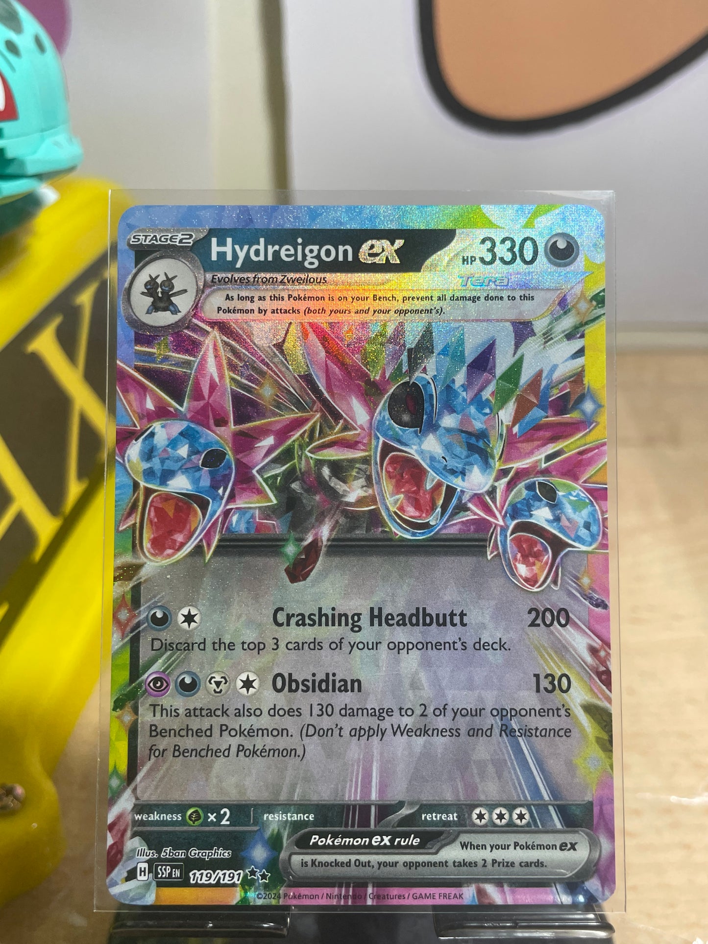 2024 Hydreigon ex #119 Surging Sparks