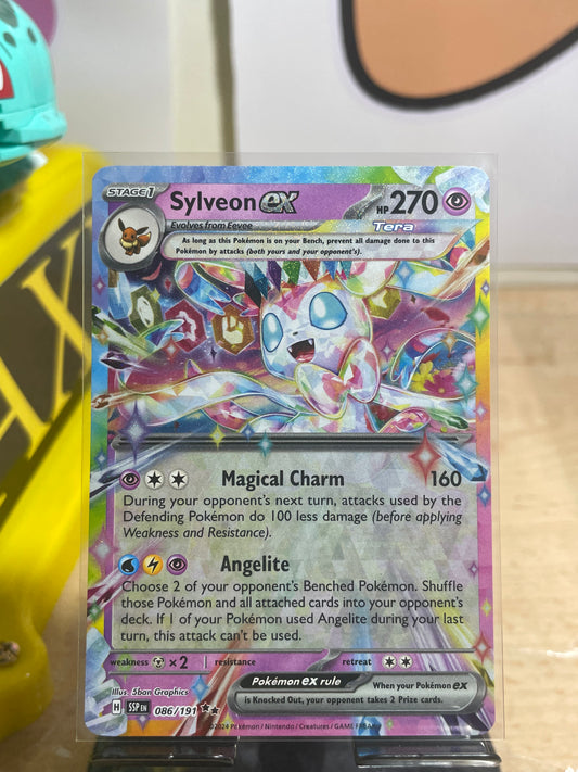 2024 Sylveon ex #86 Surging Sparks