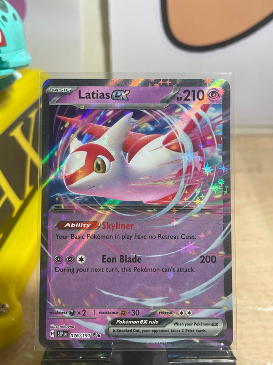 2024 Latias ex #76 Surging Sparks
