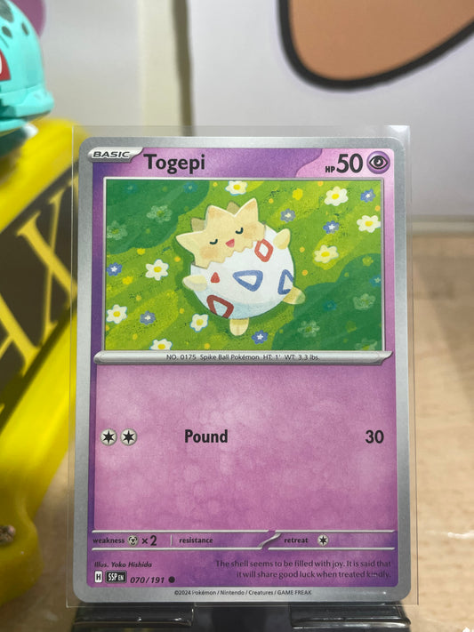 2024 Togepi #70 Surging Sparks