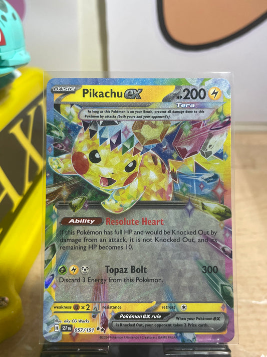 2024 Pikachu ex #57 Surging Sparks