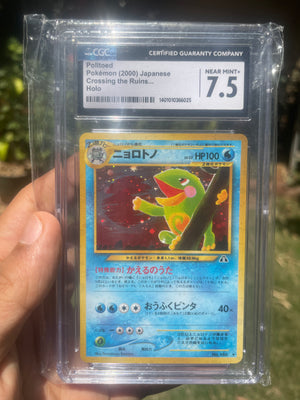 (CGC 7.5) 2000 Crossing the Ruins... Politoed (Holo)