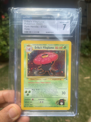 (CGC 7) 2000 Gym Heroes 005/132 Vileplume