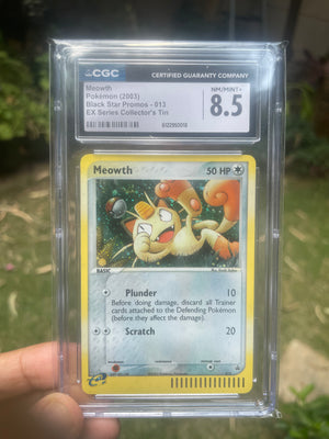 (CGC 8.5) 2003 Promo 13 Meowth