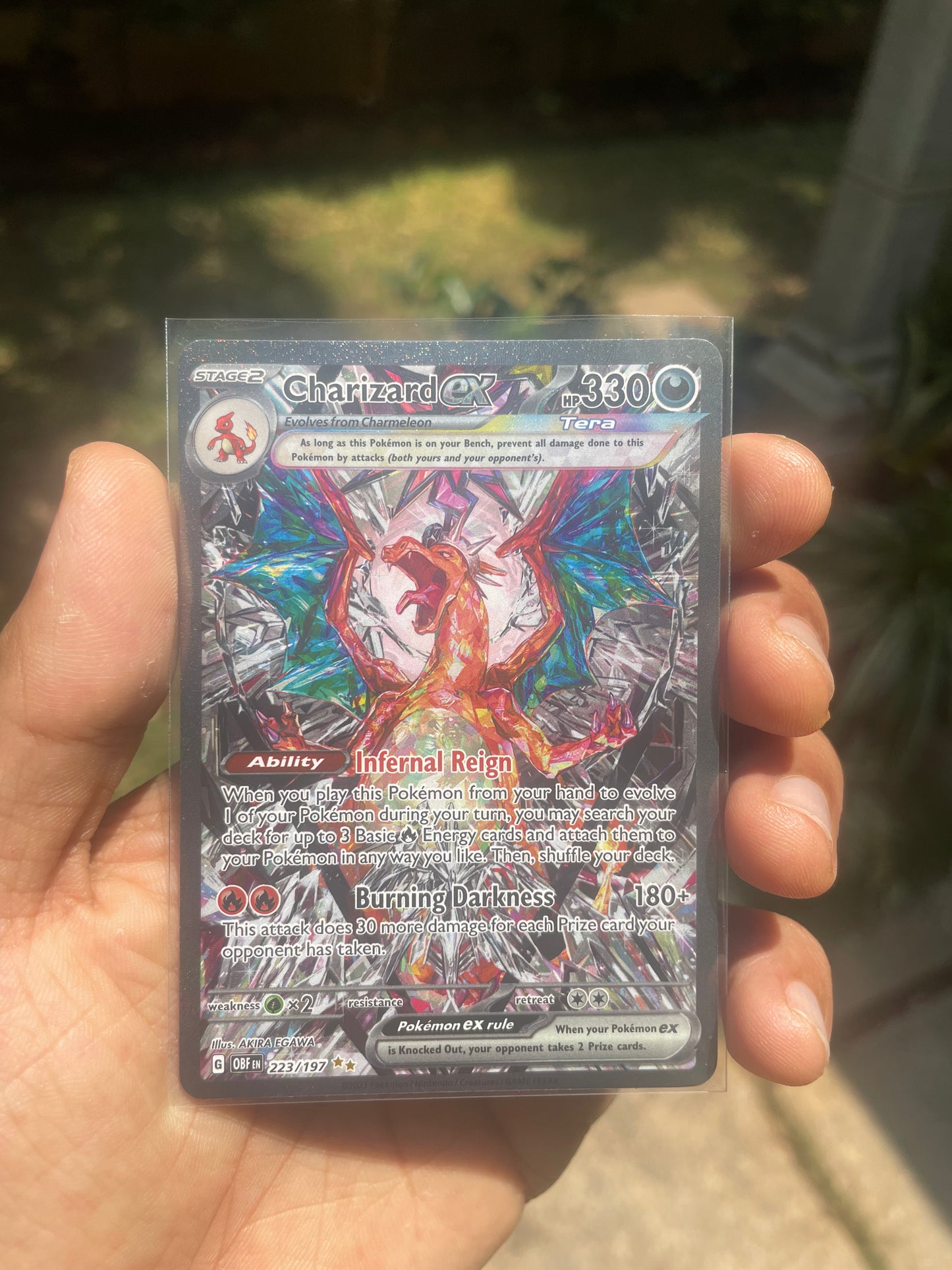 2023 Charizard ex #223 Obsidian Flames
