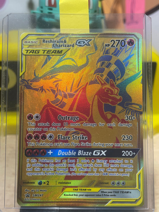 2021 Reshiram & Charizard GX #SM247 SM Promo