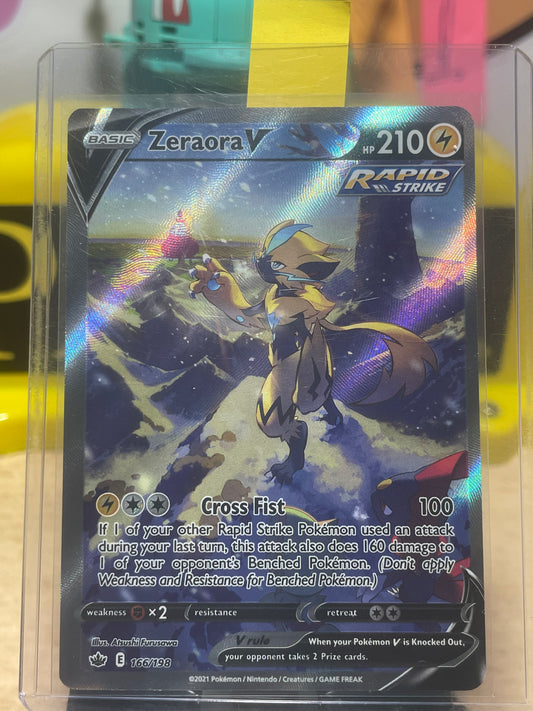 2021 Zeraora V #166 Chilling Reign