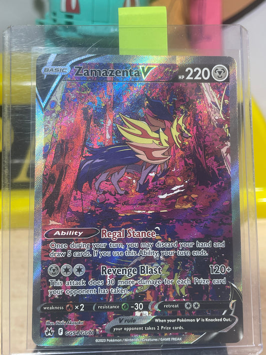 2023 Zamazenta V #GG54 Crown Zenith