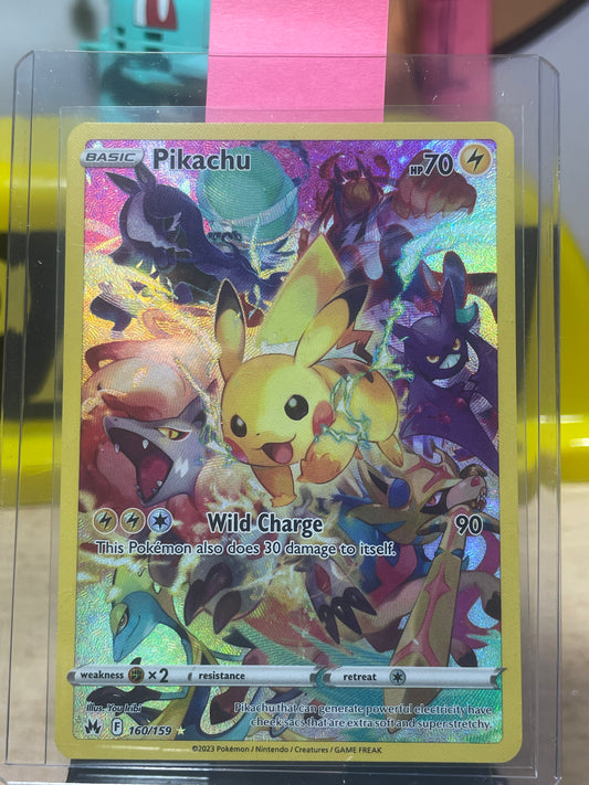 2023 Pikachu #160 Crown Zenith
