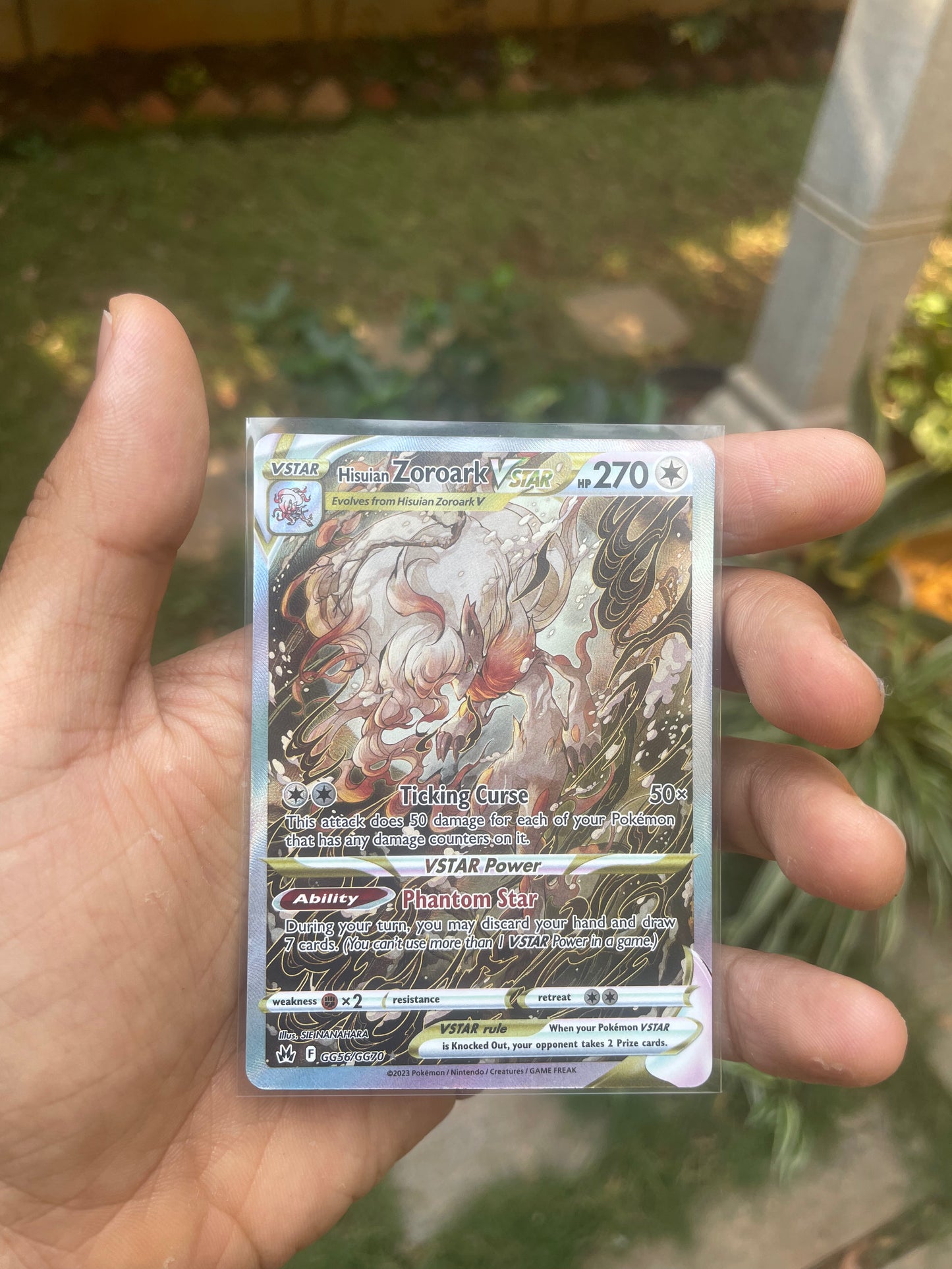 2023 Hisuian Zoroark VSTAR #GG56 Crown Zenith