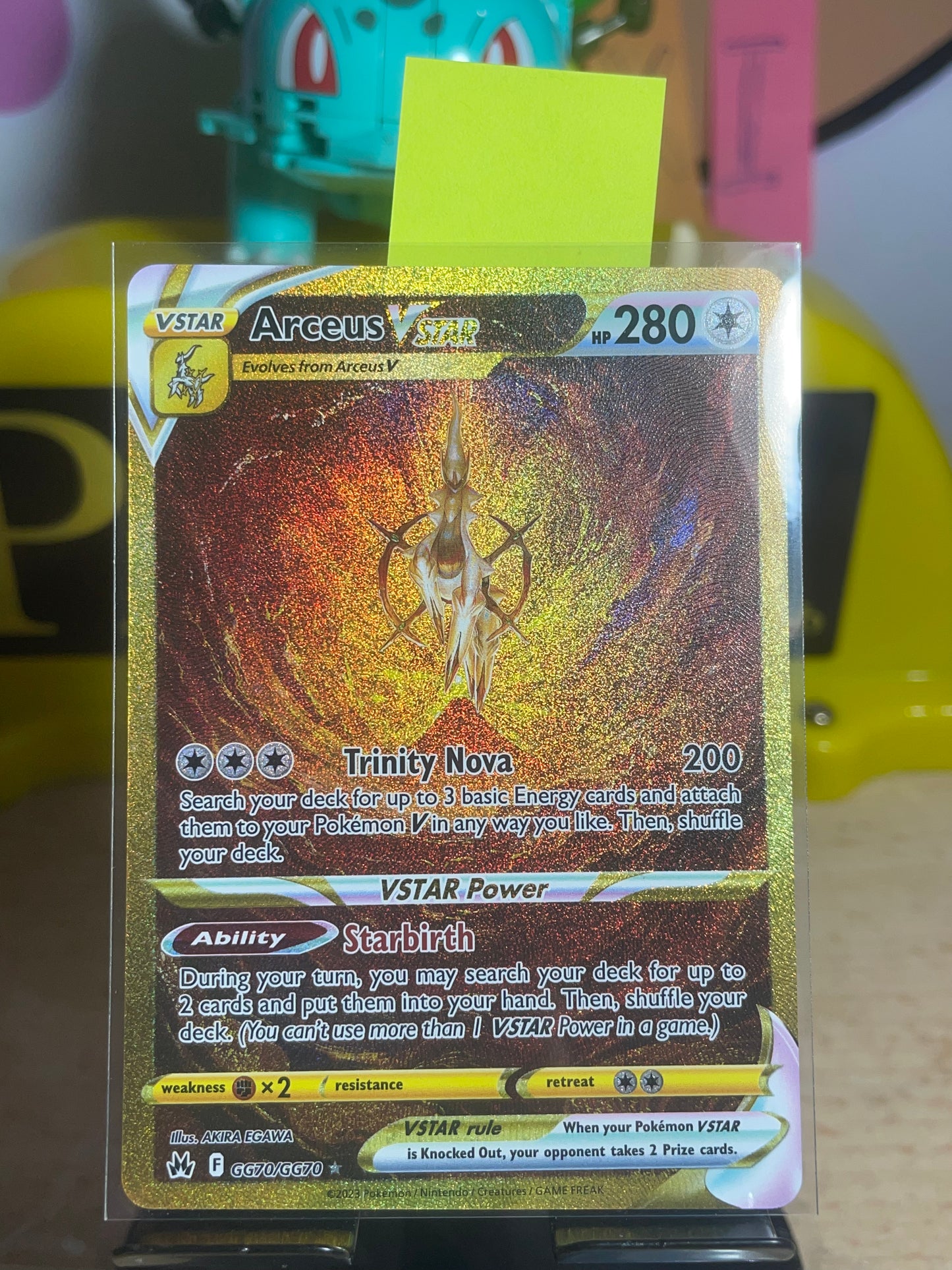 2023 Arceus VSTAR #GG70 Crown Zenith