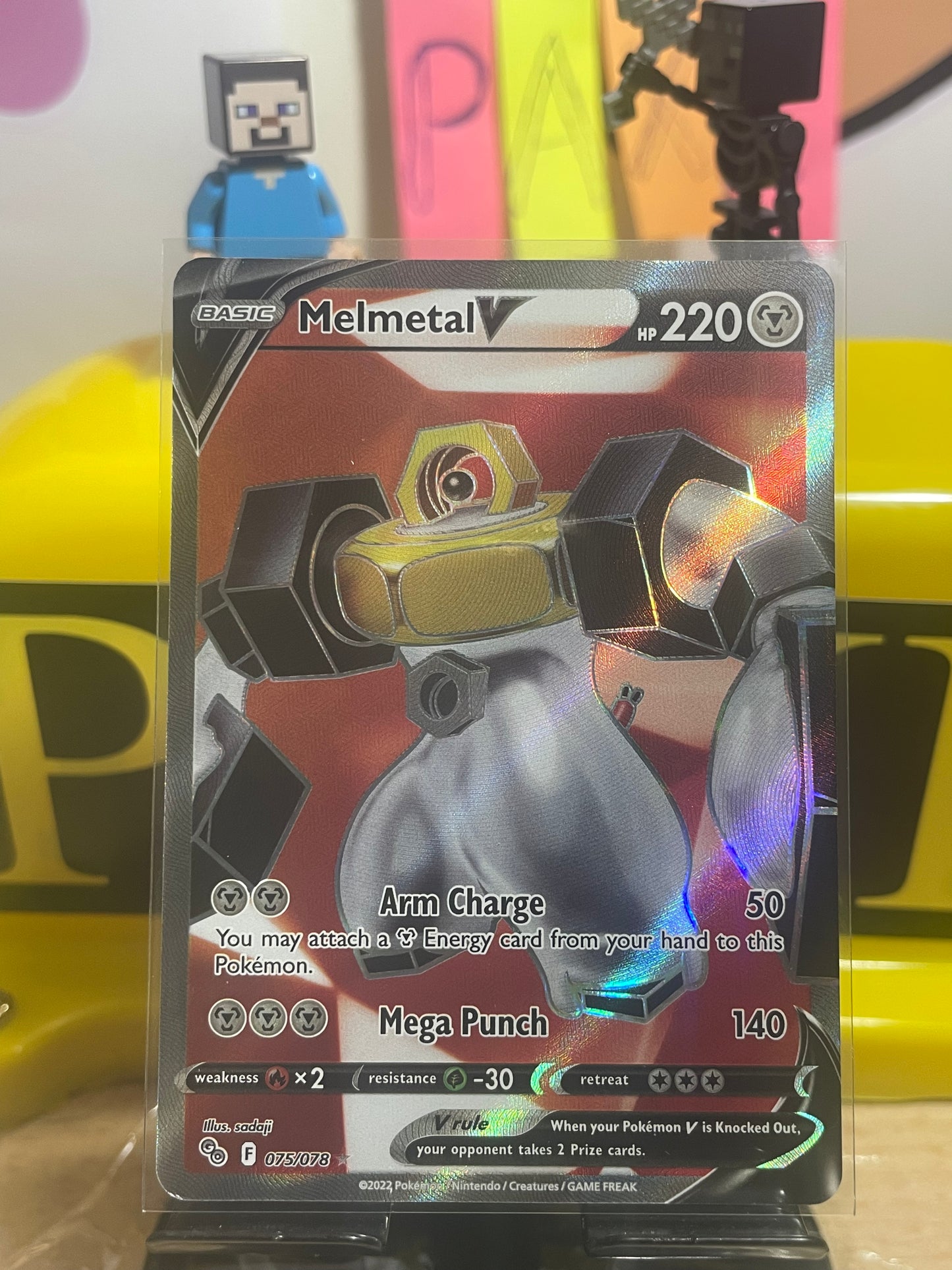 2022 Melmetal V #75 Pokemon Go