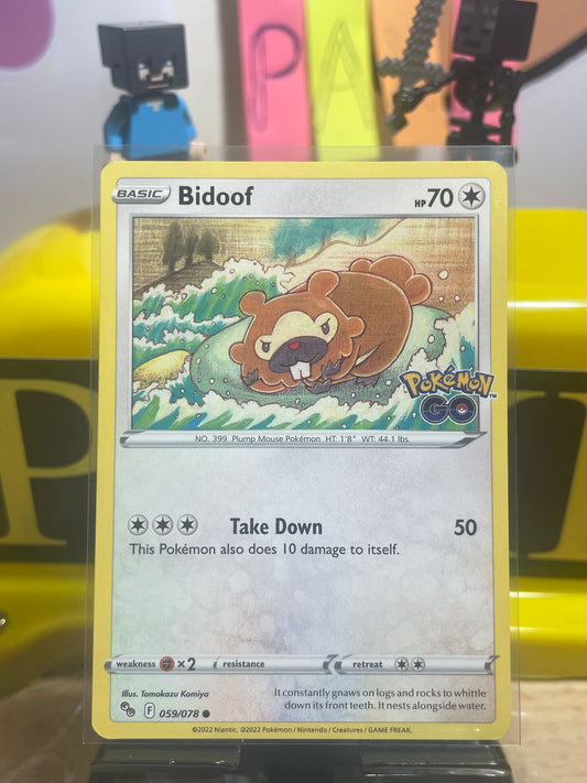 2022 Bidoof #59 Pokemon Go