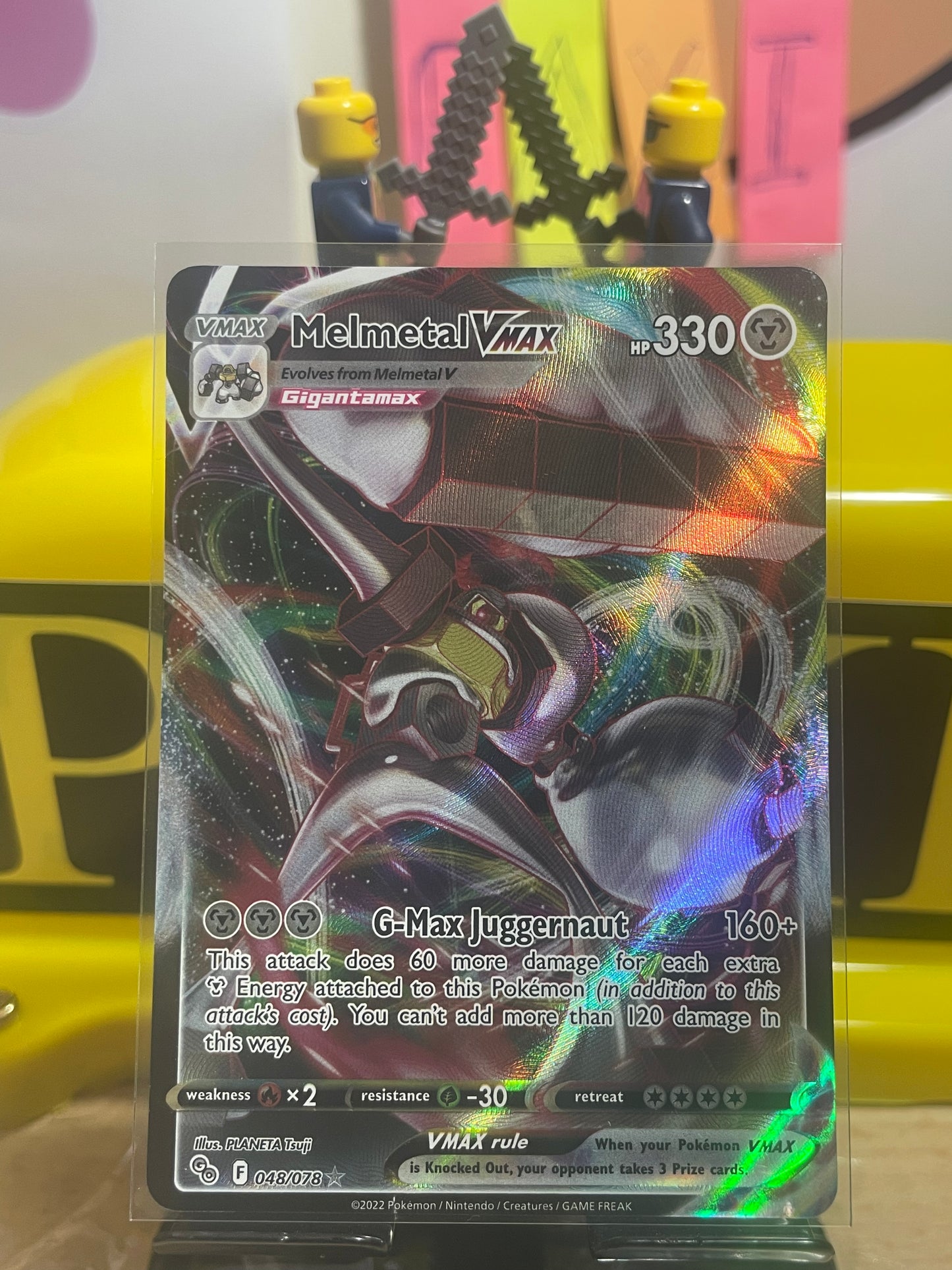 2022 Melmetal VMAX #48 Pokemon Go