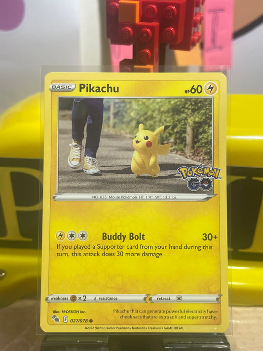 2022 Pikachu #27 Pokemon Go