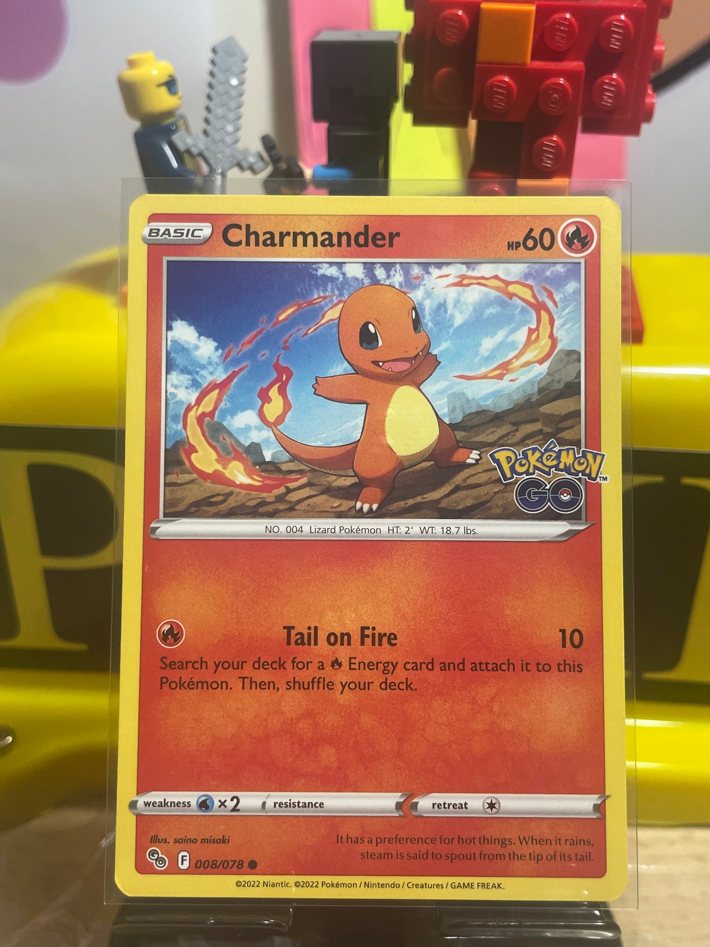 2022 Charmander #8 Pokemon Go