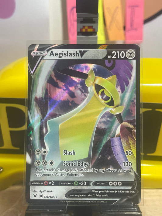 2020 Aegislash V #126 Vivid Voltage
