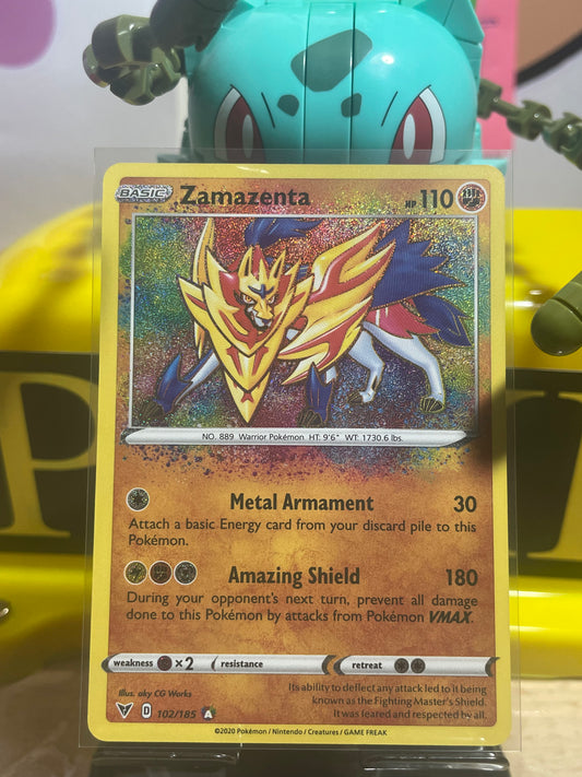 2020 Zamazenta #102 Vivid Voltage