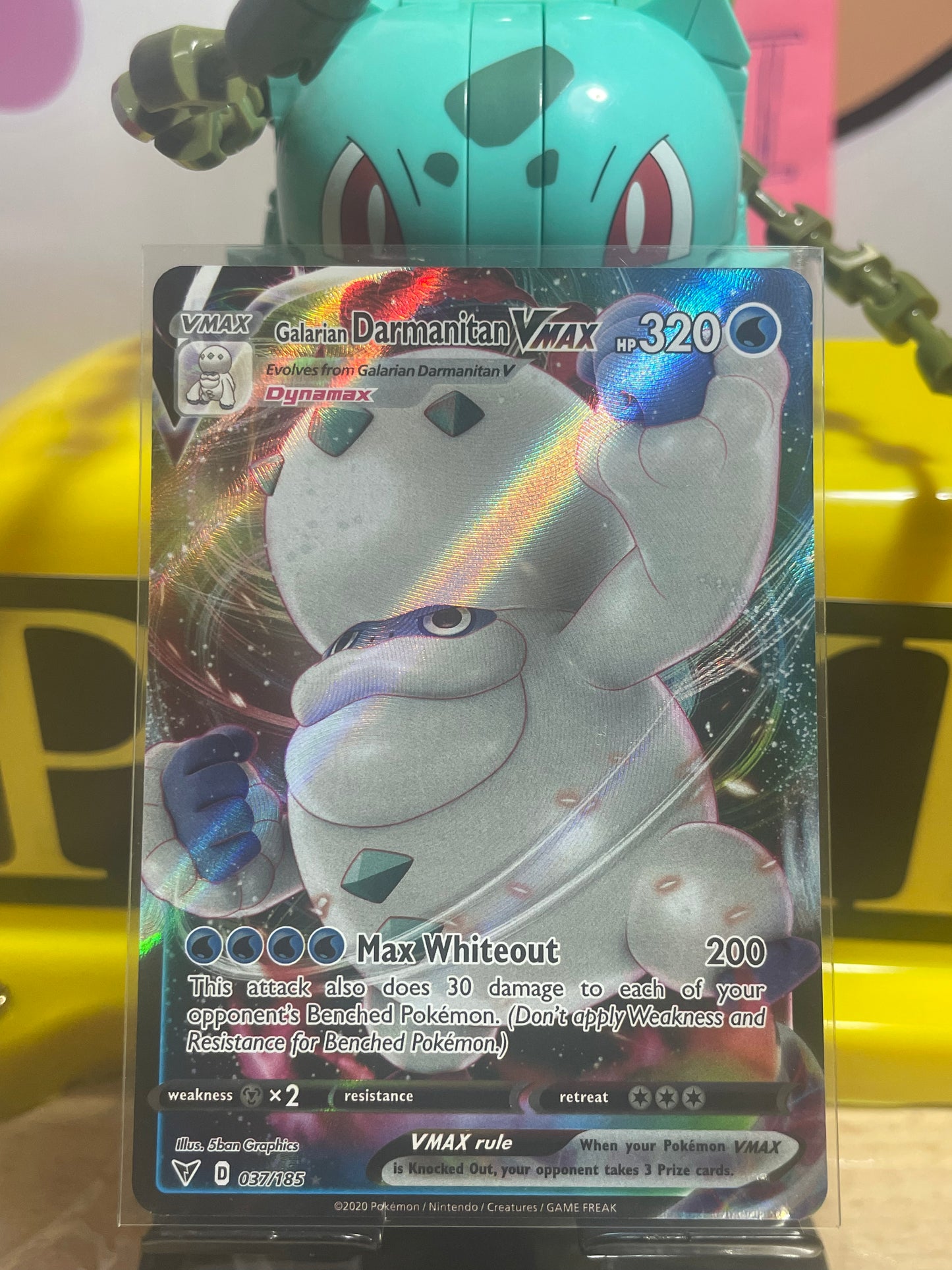 2020 Galarian Darmanitan VMAX #37 Vivid Voltage