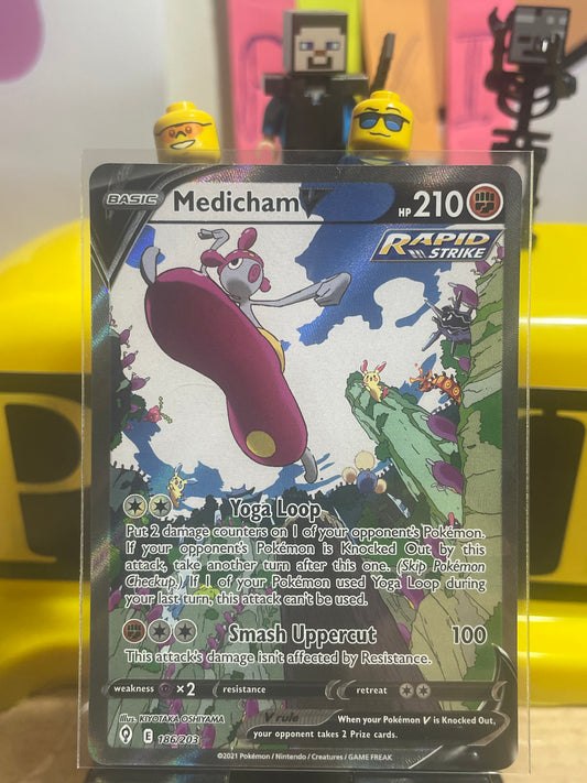 2021 Medicham #186 Evolving Skies