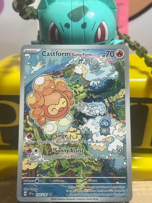 2024 Castform #195 Surging Sparks