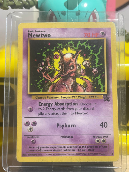 2000 Mewtwo #14 Black Star Promo