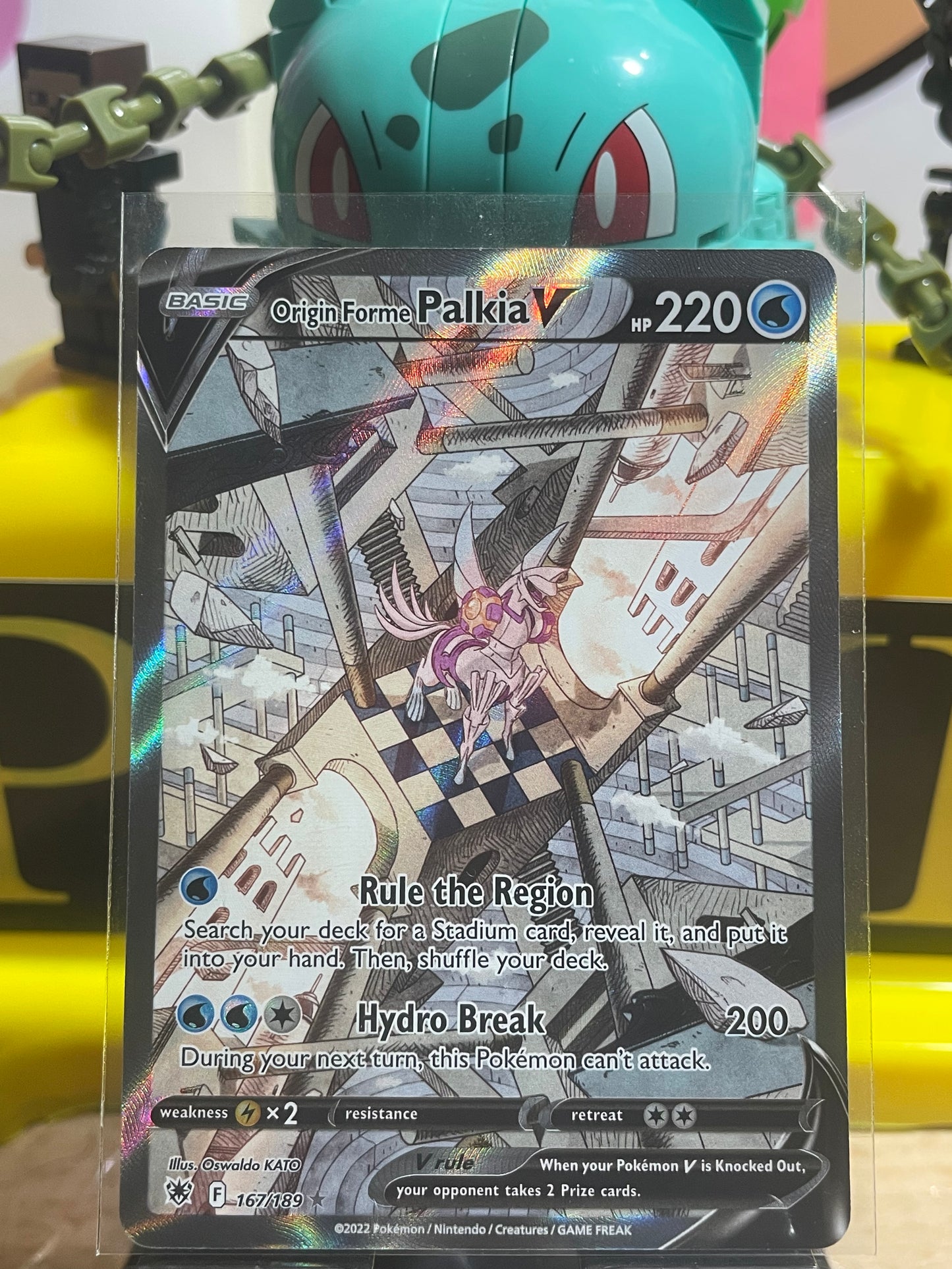 2022 Origin Forme Palkia V #167 Astral Radiance