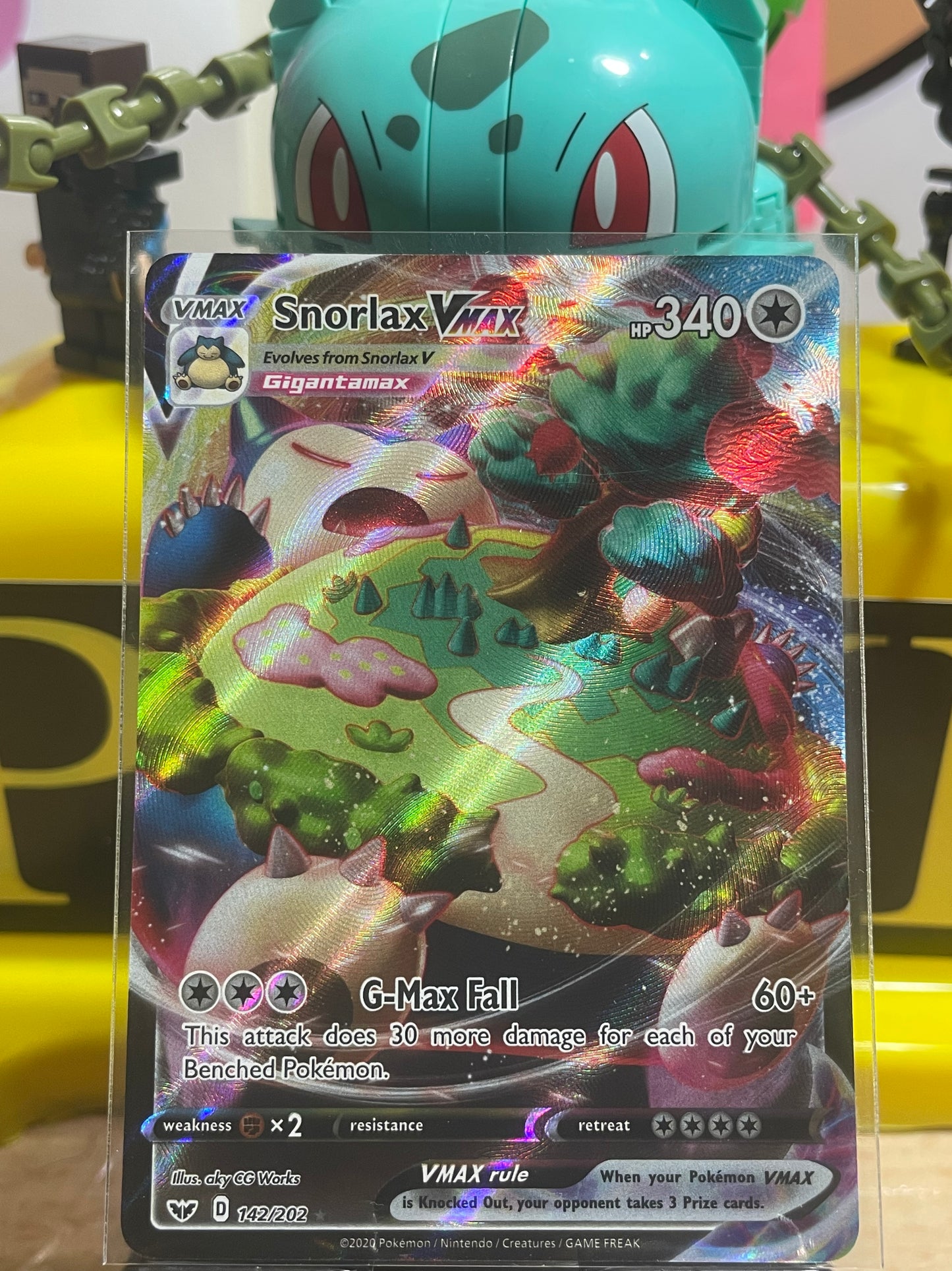 2020 Snorlax VMAX #142 Sword & Shield