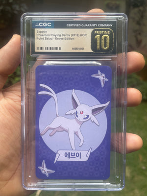 (CGC 10 Pristine) 2019 Espeon Point Salad (Korean)