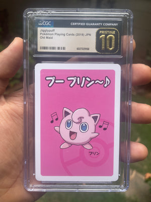 (CGC 10 Pristine) 2019 Jigglypuff Old Maid (JP)