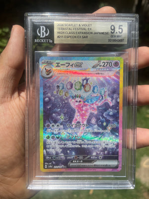 (BGS 9.5) 2024 Espeon 211 Terastal Festival (JP)
