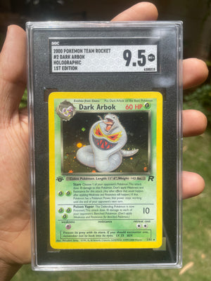 (SGC 9.5) 2000 Dark Arbok 2 Team Rocket [1st Edition]