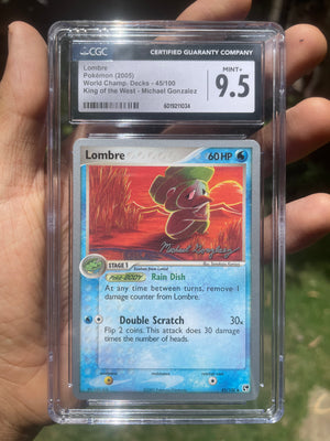 (CGC 9.5) 2005 Lombre 45/100 World Champ. Deck
