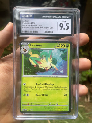 (CGC 9.5) 2025 Leafeon 170 Promo