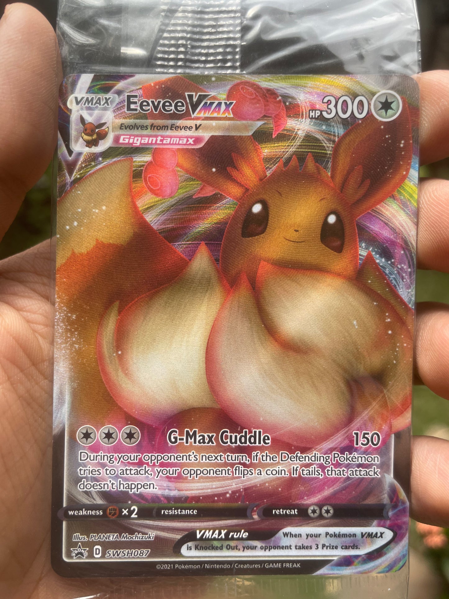 2021 Eevee VMAX SWSH087 Promo (Sealed)