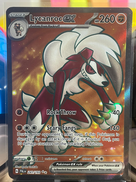 2023 Lycanroc ex #241 Paldea Evolved