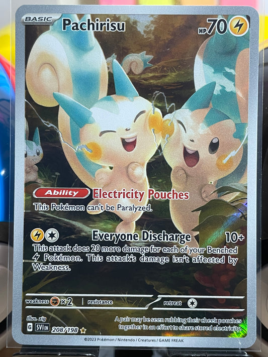 2023 Pachirisu #208 SV Base