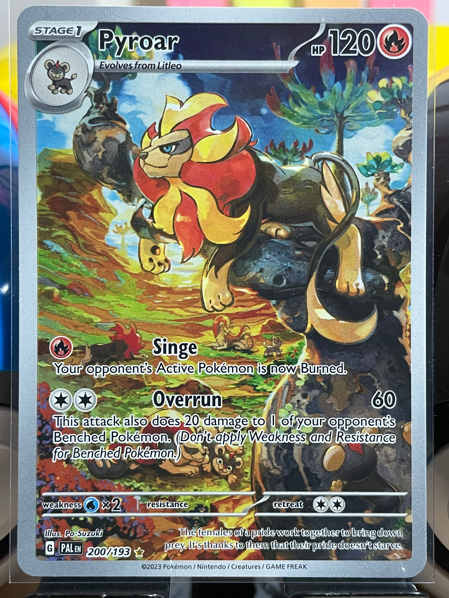 2023 Pyroar #200 Paldea Evolved