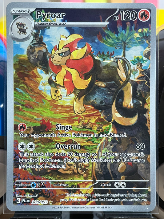 2023 Pyroar #200 Paldea Evolved