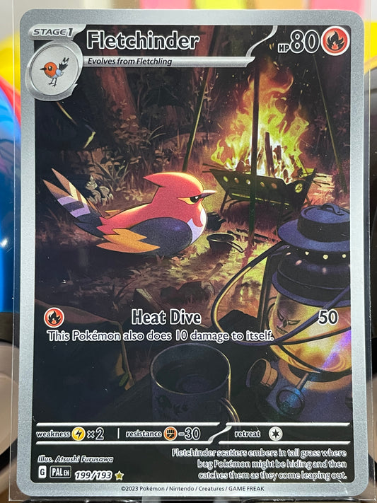 2023 Fletchinder #199 Paldea Evolved