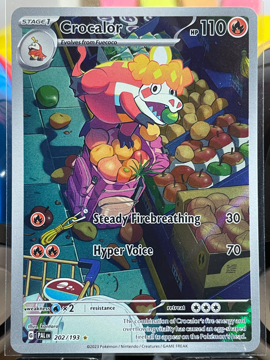 2023 Crocalor #202 Paldea Evolved